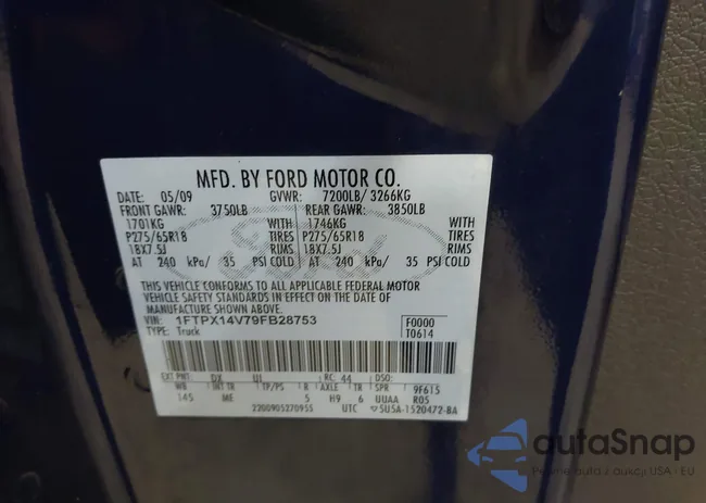 1FTPX14V79FB28753: 44687566