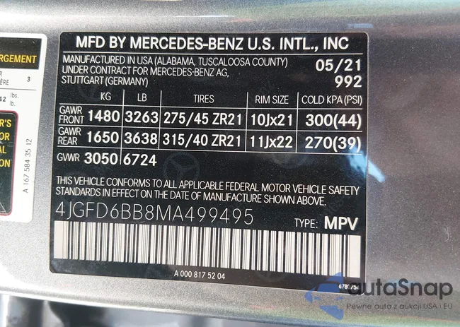 4JGFD6BB8MA499495: 44688286