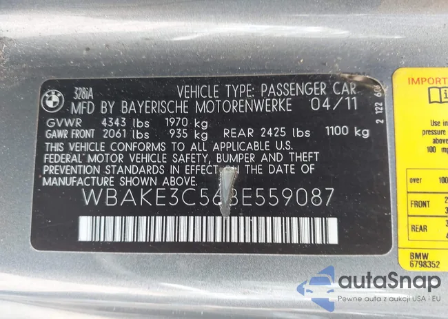WBAKE3C56BE559087: 44689770
