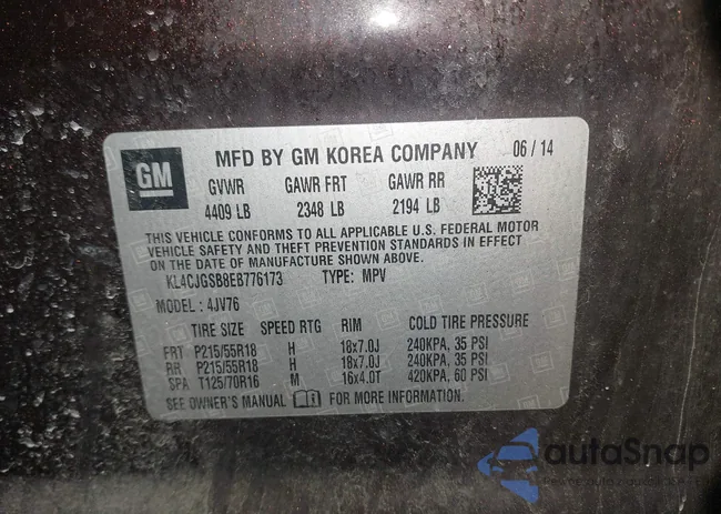 KL4CJGSB8EB776173: 44690592