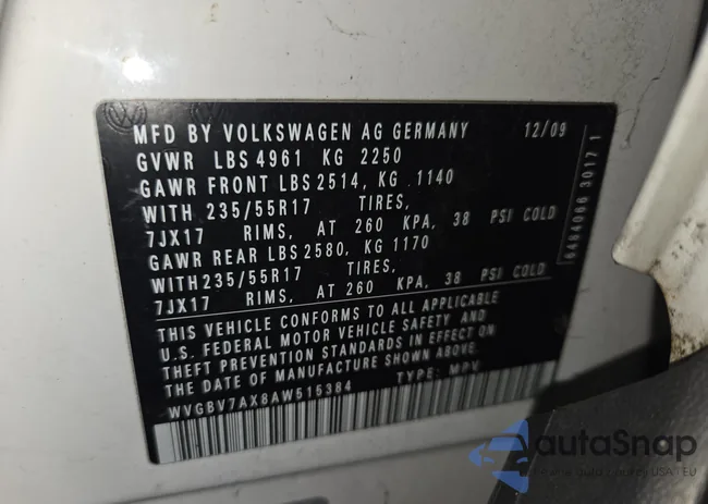 WVGBV7AX8AW515384: 44690692