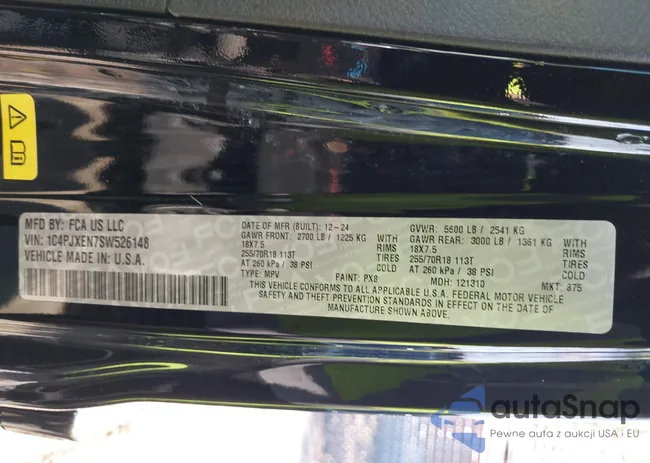 1C4PJXEN7SW526148: 44694582