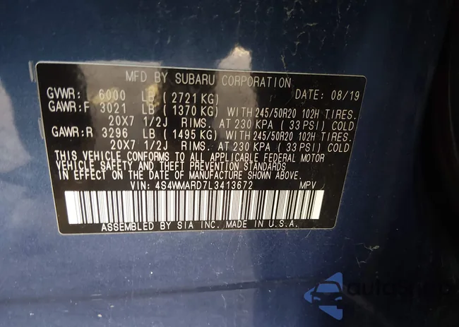 4S4WMARD7L3413672: 44694802