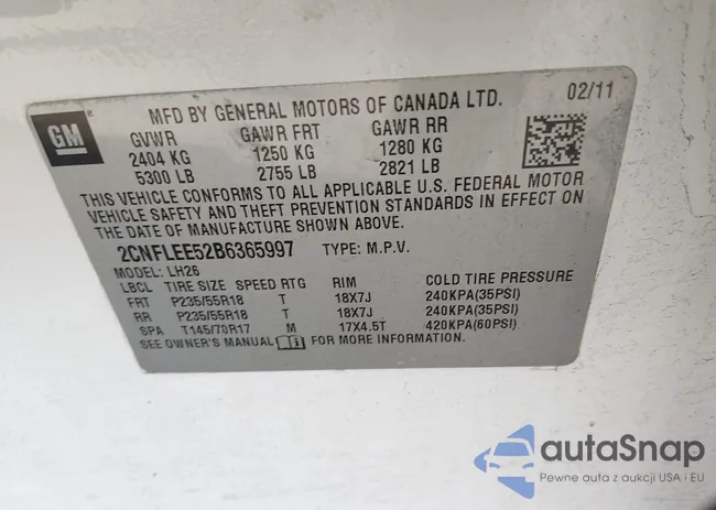 2CNFLEE52B6365997: 44696285