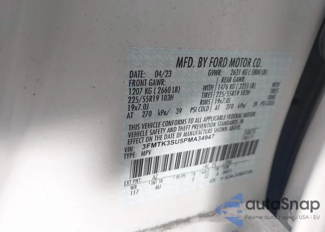 3FMTK3SU5PMA34947: 44696367