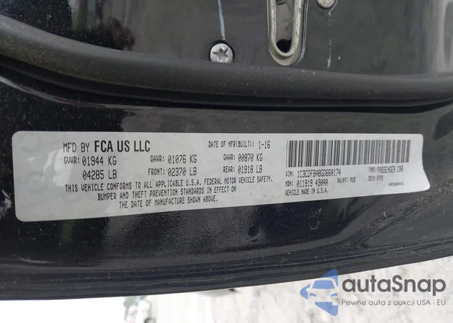 1C3CDFBA8GD660174: 44698329