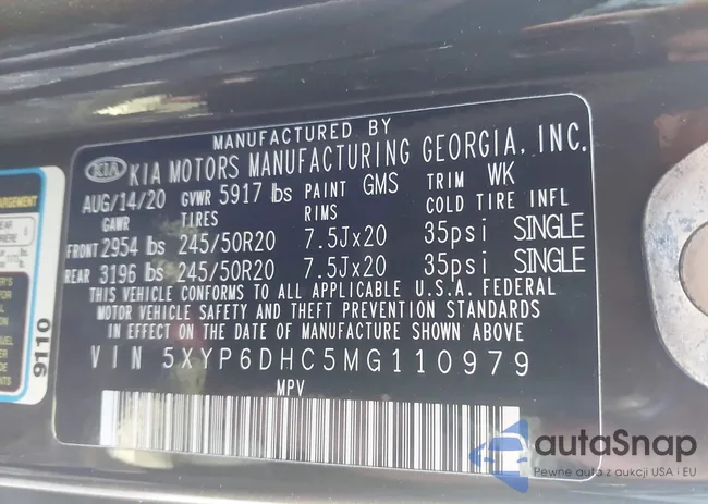 5XYP6DHC5MG110979: 44698596