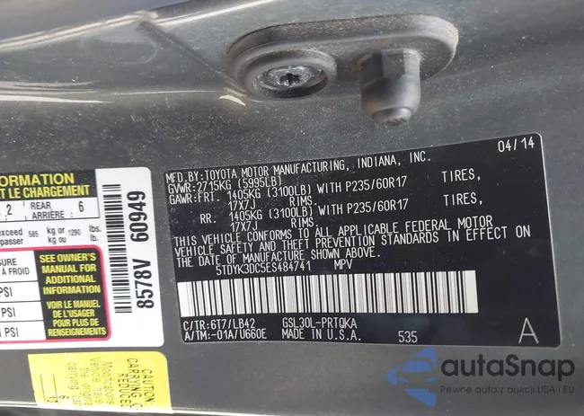 5TDYK3DC5EF4H4741: 44699769