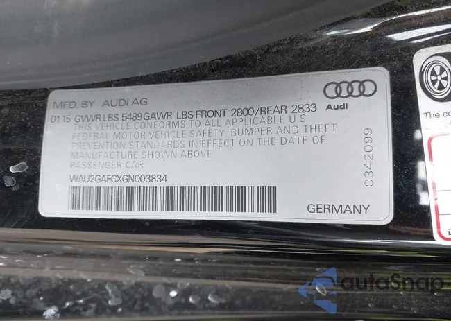 WAU2GAFCXGN003834: 44703648