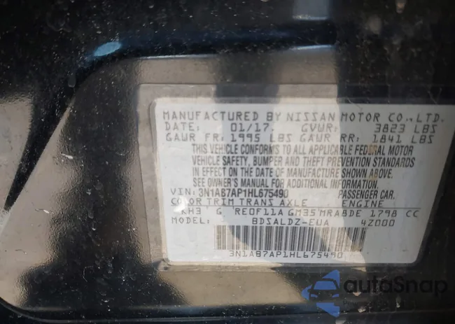 3N1AB7AP1HL675490: 44703685