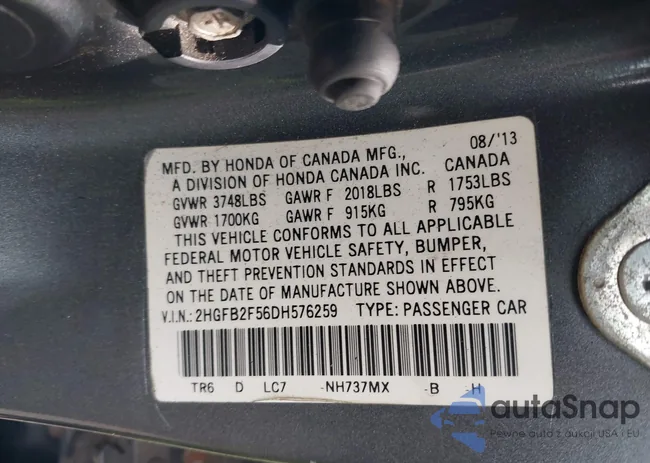 2HGFB2F56DH576259: 44710368