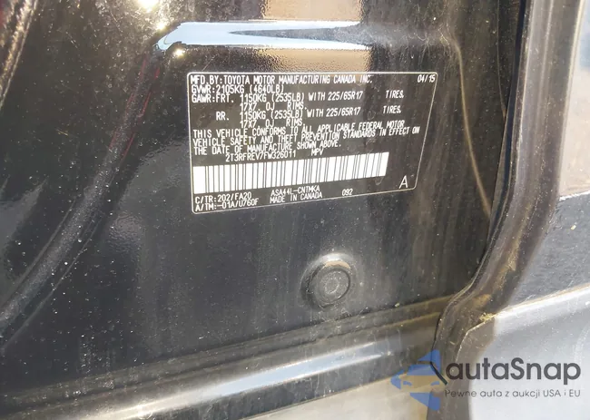 2T3RFREV7FW326011: 44711319