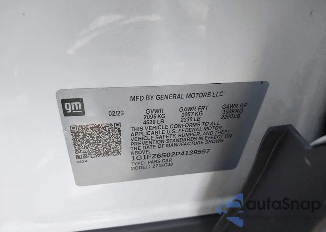 1G1FZ6S02P4139557: 44711346