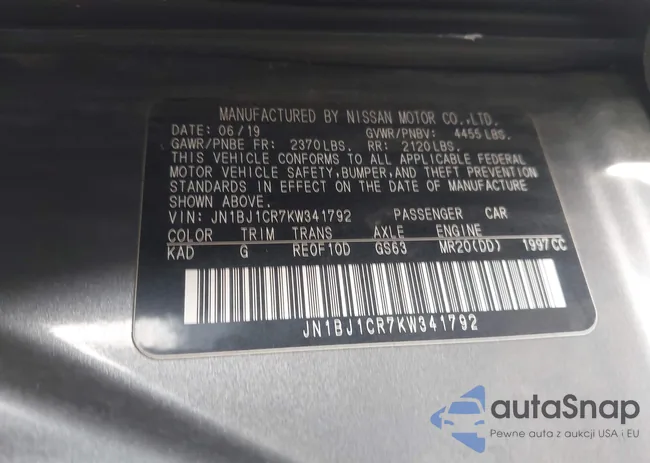 JN1BJ1CR7KW341792: 44711976