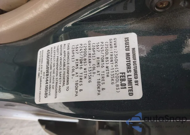 4S6DM58W814410585: 44717892