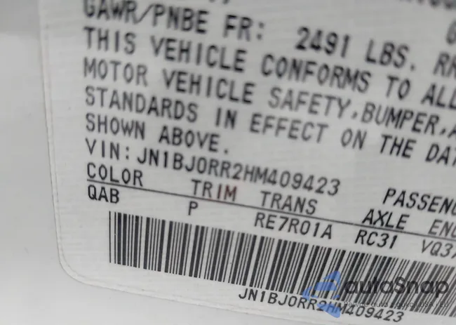 JN1BJ0RR2HM409423: 44718876