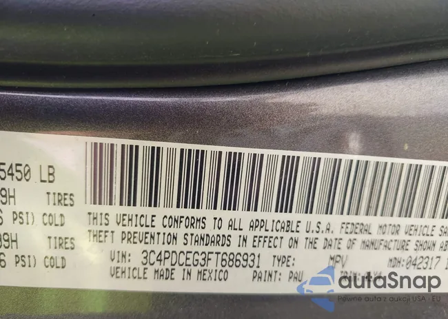 3C4PDCEG3FT686931: 44720774