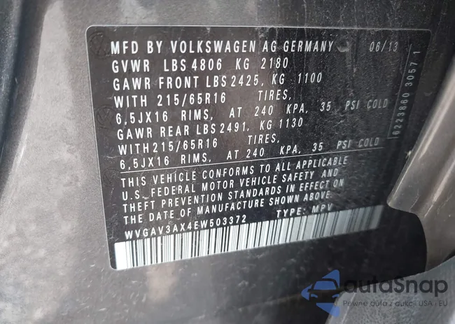 WVGAV3AX4EW503372: 44724752