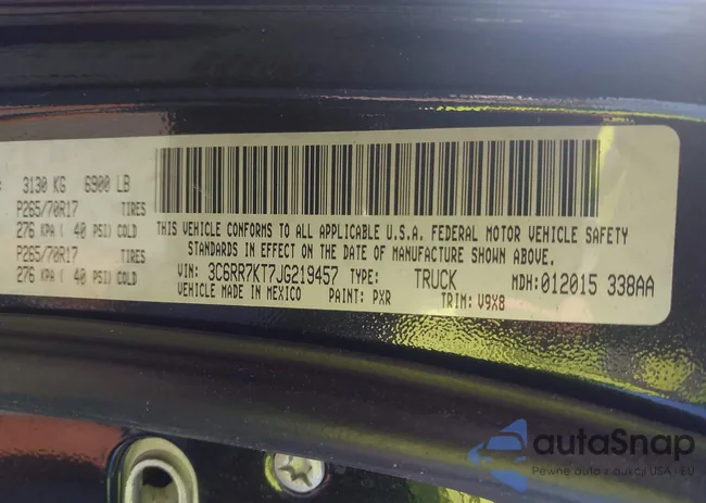 3C6RR7KT7JG219457: 44731804