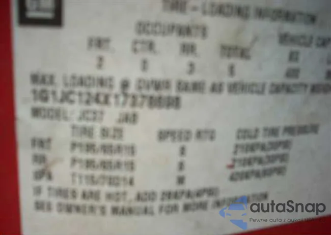 1G1JC124X17378698: 4498795