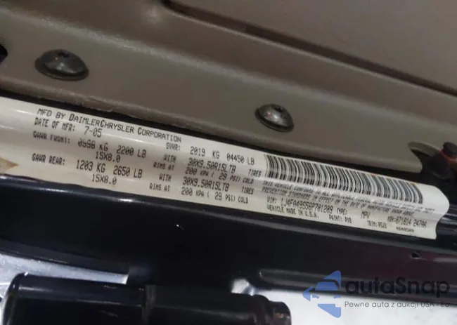 1J4FA49S56P701209: 12375868