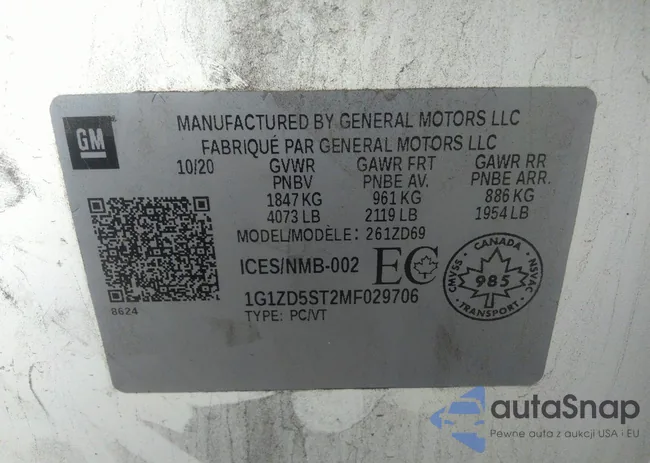 1G1ZD5ST2MF029706: 11850302