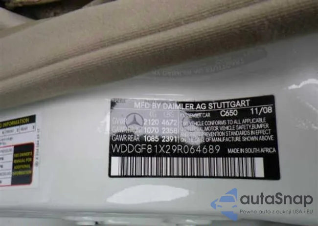 WDDGF81X29R064689: 9372995