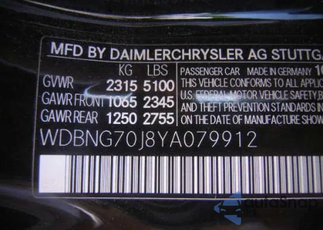 WDBNG70J8YA079912: 9506624