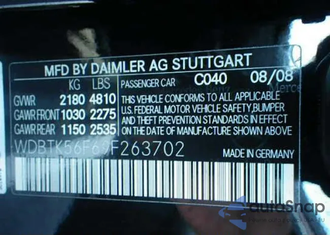 WDBTK56F69F263702: 9637117