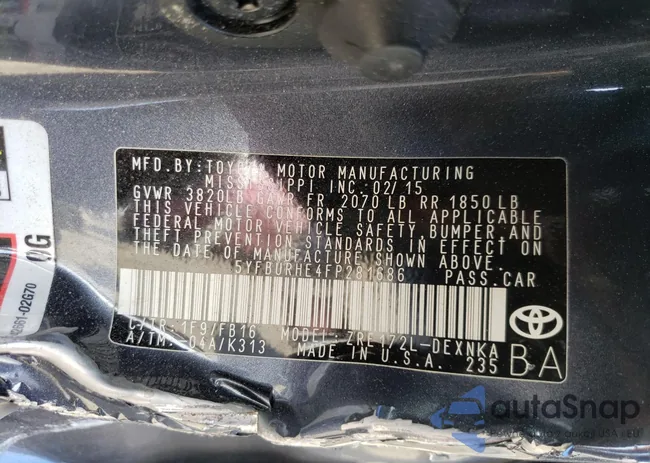 5YFBURHE4FP281686: 30897601