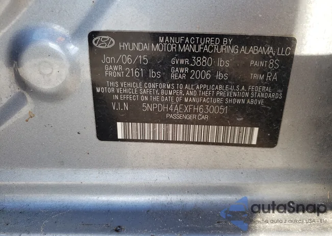 5NPDH4AEXFH630051: 63727951