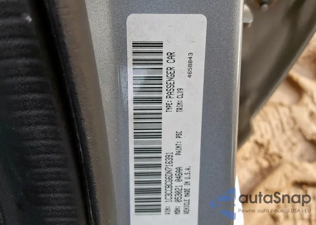 1C3CCBCG6DN716391: 43402009