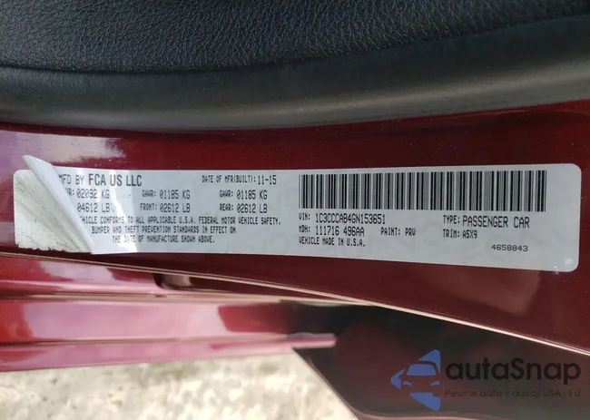 1C3CCCAB4GN153651: 43805053