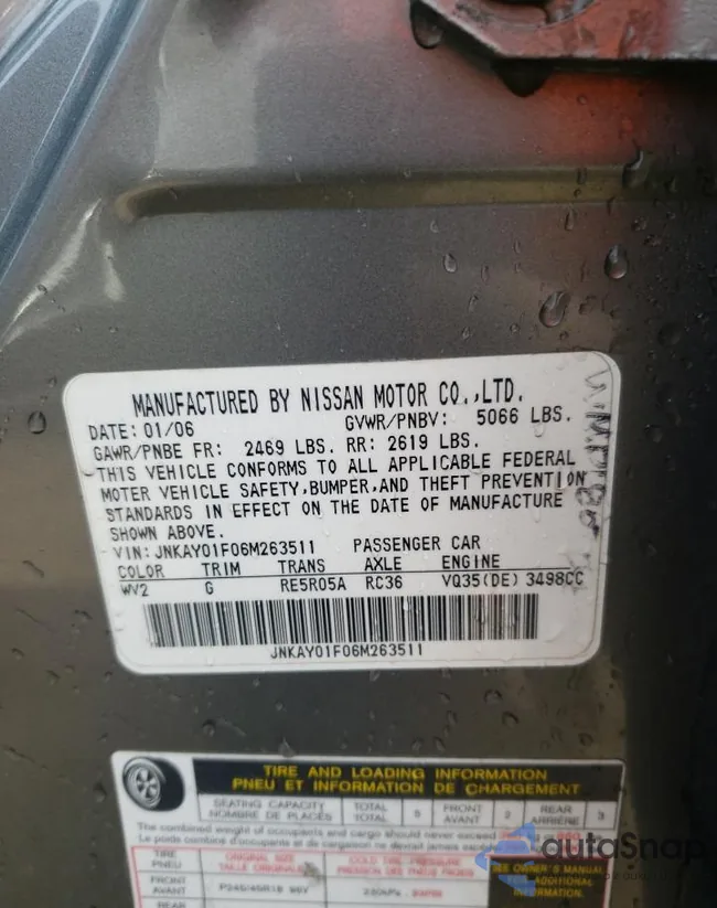 JNKAY01F06M263511: 52876845