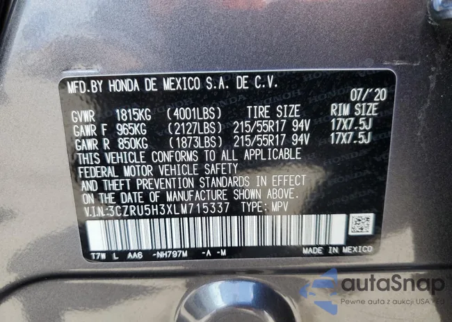 3CZRU5H3XLM715337: 47703853