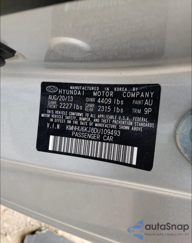 KMHHU6KJ8DU109493: 54144355