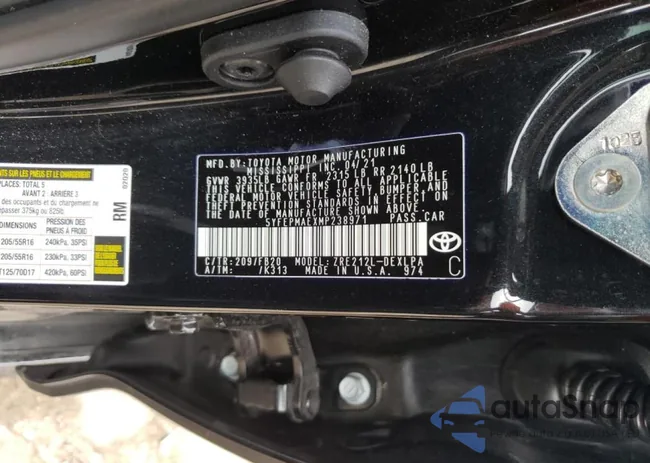 5YFEPMAEXMP238971: 67787051