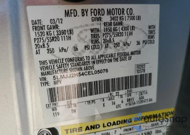 5LMJJ2H54CEL05076: 59530702