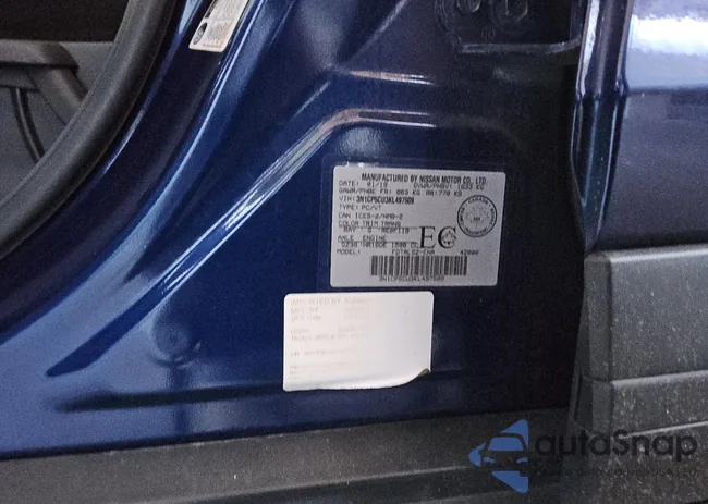 3N1CP5CU3KL497509: 86295494