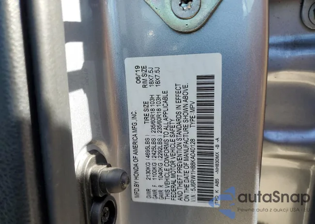 5J6RW1H88KA040128: 87749255