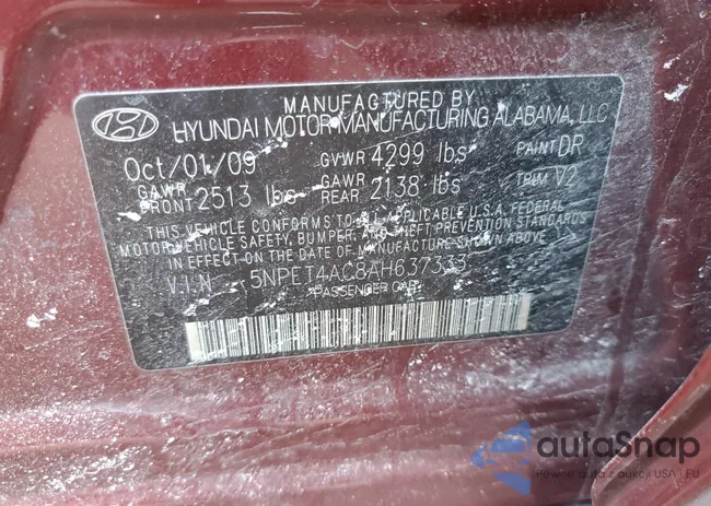 5NPET4AC8AH637333: 88094975