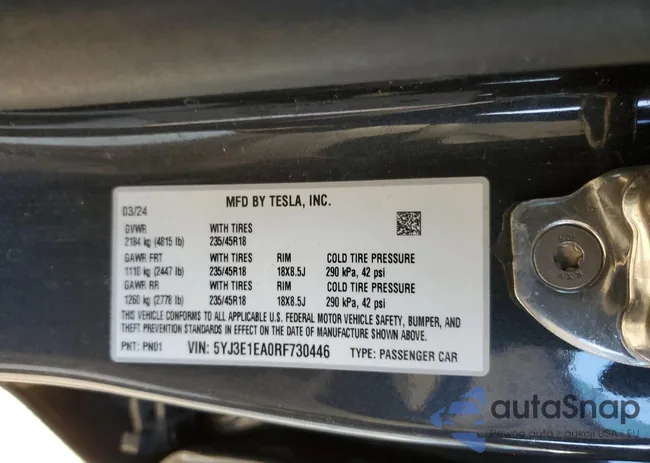 5YJ3E1EA0RF730446: 41782145