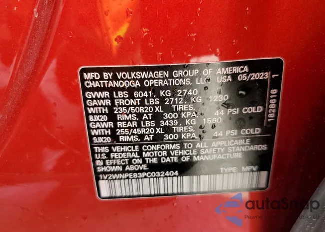 1V2WNPE83PC032404: 42566855