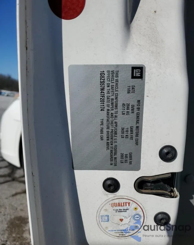 1G8ZS57N47F201174: 63233125