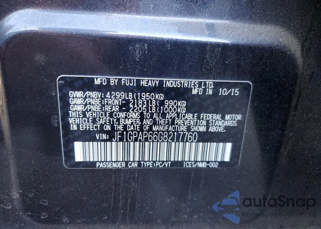 JF1GPAP66G8217760: 56567305