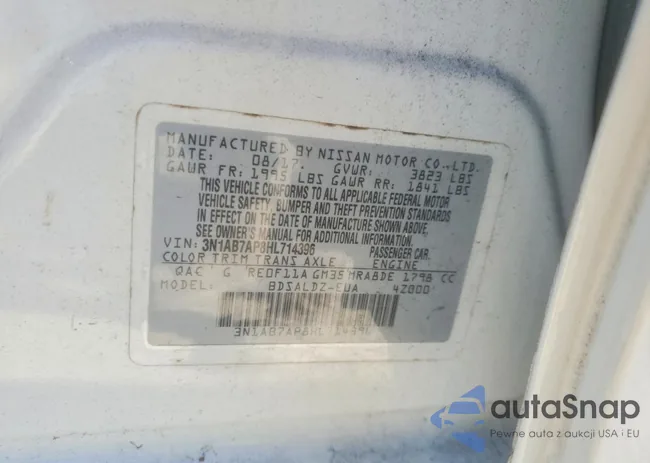 3N1AB7AP8HL714396: 98578945