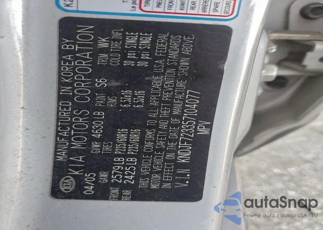 KNDJF723357104077: 73761355