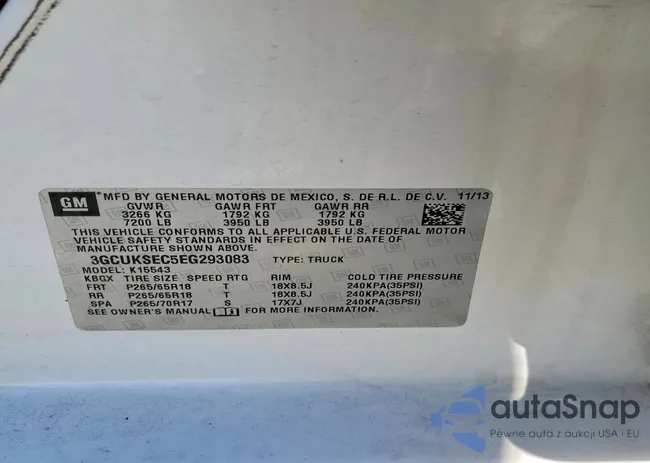 3GCUKSEC5EG293083: 73645535