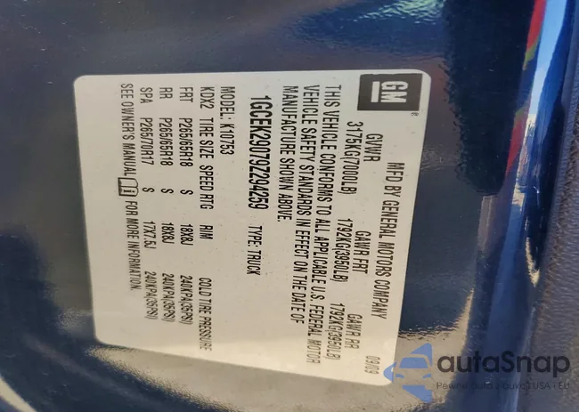 1GCEK29079Z294259: 72913135