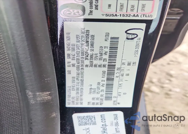 3FADP4EJ9JM105839: 99867375